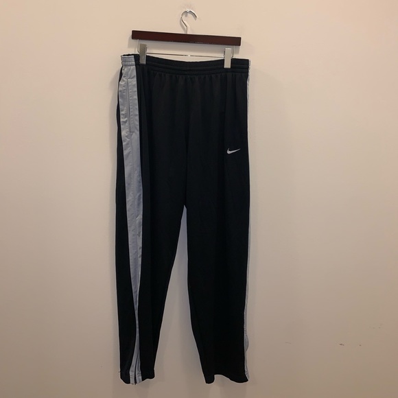 Nike Pants - Nike Dri Fit Black & Gray Sweatpants size XXL